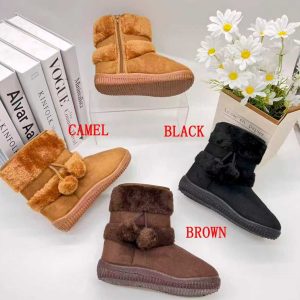 Zip-Up Winter Boots – Easy & All-Day Comfort