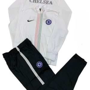 Soccer Supporter Tracksuit - Chelsea White